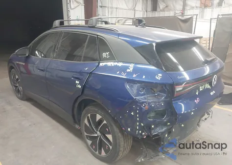 2021 Volkswagen Id.4 Pro S из США, поврежденный, VIN WVGTMPE20MP038762